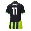 Manchester City Jeremy Doku #11 Auswärtstrikot 2024-25 Kurzarm